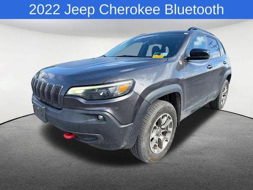 Granite Crystal Metallic Clearcoat 2022 Jeep Cherokee Trailhawk