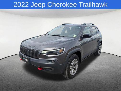 Granite Crystal Metallic Clearcoat 2022 Jeep Cherokee Trailhawk