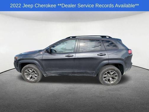 Granite Crystal Metallic Clearcoat 2022 Jeep Cherokee Trailhawk