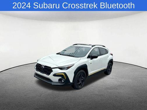 Crystal White Pearl 2024 Subaru Crosstrek Sport