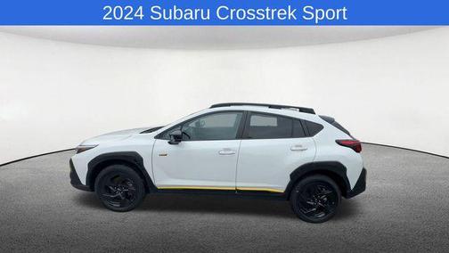 Crystal White Pearl 2024 Subaru Crosstrek Sport