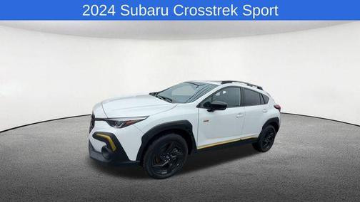 Crystal White Pearl 2024 Subaru Crosstrek Sport