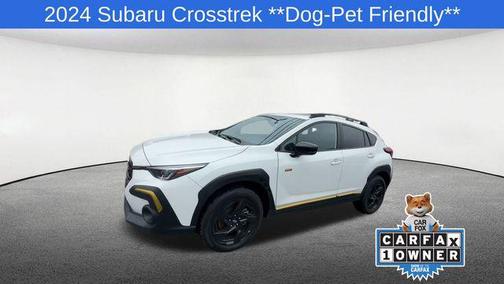 Crystal White Pearl 2024 Subaru Crosstrek Sport
