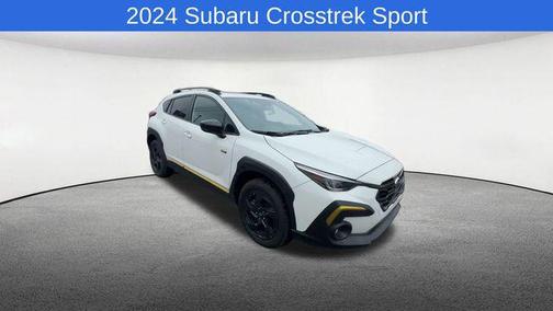 Crystal White Pearl 2024 Subaru Crosstrek Sport