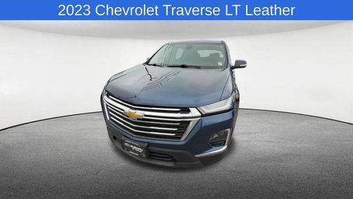 Northsky Blue Metallic 2023 Chevrolet Traverse LT Leather