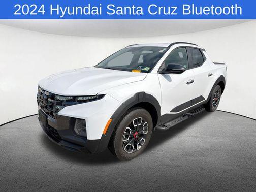 Atlas White 2024 Hyundai SANTA CRUZ XRT