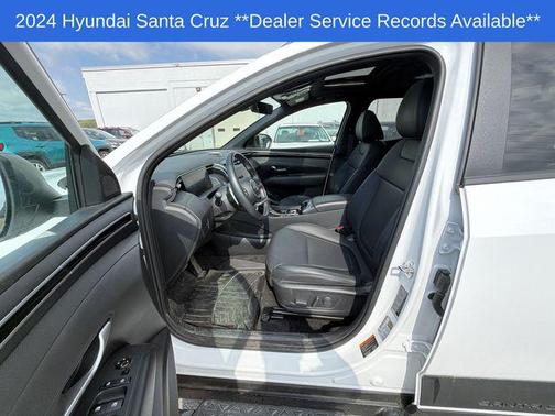 Atlas White 2024 Hyundai SANTA CRUZ XRT