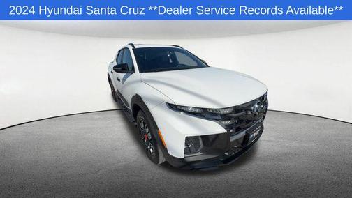 Atlas White 2024 Hyundai SANTA CRUZ XRT