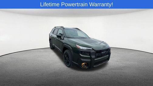 Deep Emerald Green Pearl 2026 Subaru Outback Wilderness