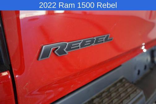 Flame Red Clearcoat 2022 RAM 1500 Rebel