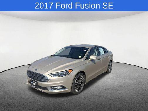White Gold 2017 Ford Fusion SE