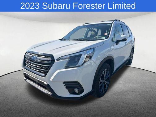 Crystal White Pearl 2023 Subaru Forester Limited