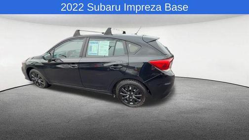 Crystal Black Silica 2022 Subaru Impreza Base