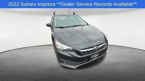 Crystal Black Silica 2022 Subaru Impreza Base