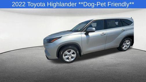 Celestial Silver Metallic 2022 Toyota Highlander LE