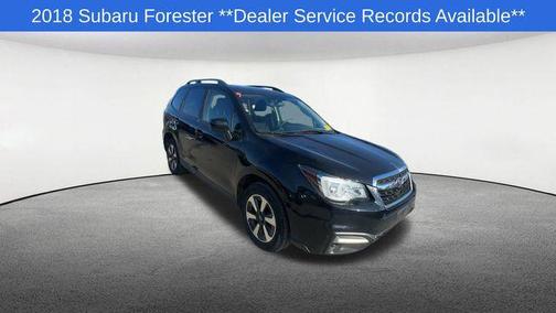 Crystal Black Silica 2018 Subaru Forester 2.5i Premium