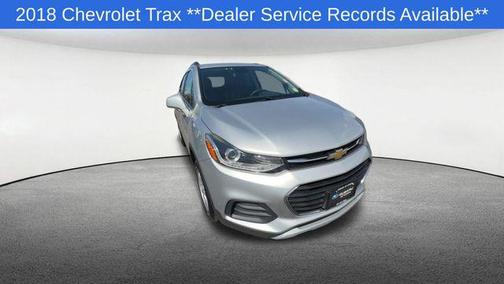 Silver Ice Metallic 2018 Chevrolet Trax LT