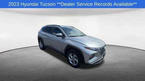 Shimmering Silver 2023 Hyundai TUCSON SEL