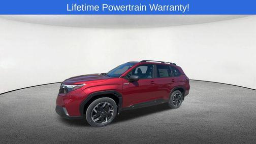 Crimson Red Pearl 2026 Subaru Forester Hybrid Premium