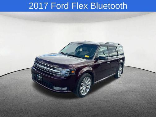 Burgundy 2017 Ford Flex SEL
