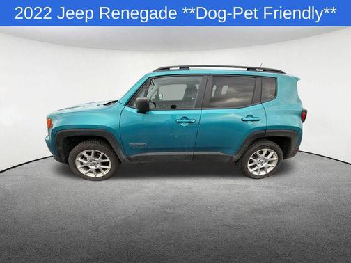 Bikini Metallic Clearcoat 2022 Jeep Renegade Latitude