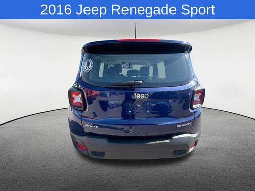 Jetset Blue 2016 Jeep Renegade Sport