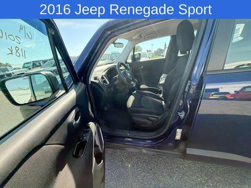 Jetset Blue 2016 Jeep Renegade Sport