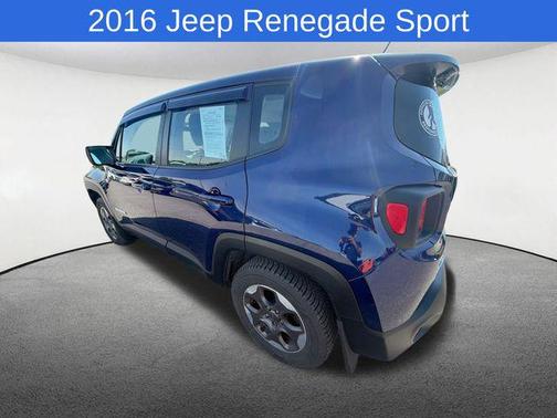 Jetset Blue 2016 Jeep Renegade Sport