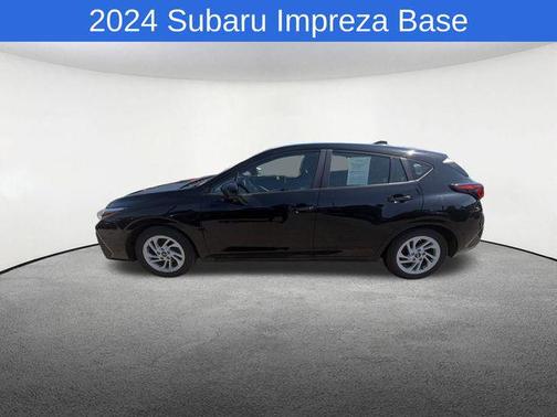 Crystal Black Silica 2024 Subaru Impreza Base