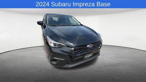 Crystal Black Silica 2024 Subaru Impreza Base