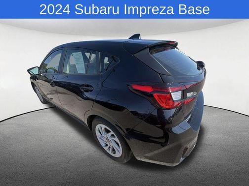 Crystal Black Silica 2024 Subaru Impreza Base
