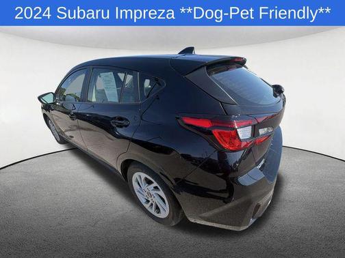 Crystal Black Silica 2024 Subaru Impreza Base