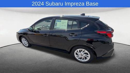Crystal Black Silica 2024 Subaru Impreza Base