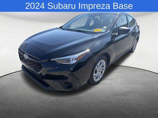 Crystal Black Silica 2024 Subaru Impreza Base