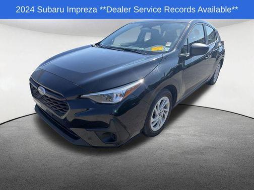 Crystal Black Silica 2024 Subaru Impreza Base