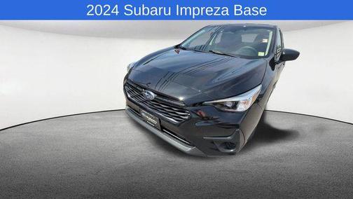 Crystal Black Silica 2024 Subaru Impreza Base