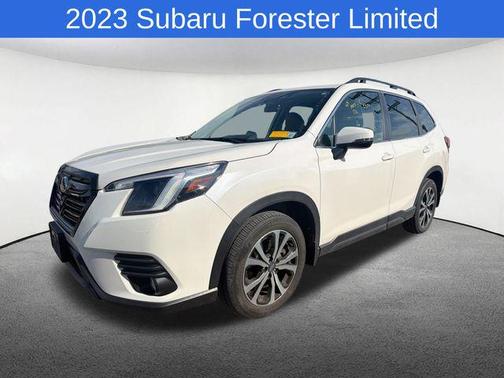 Crystal White Pearl 2023 Subaru Forester Limited