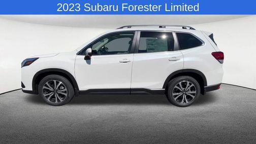 Crystal White Pearl 2023 Subaru Forester Limited