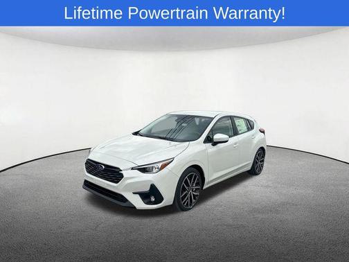 Crystal White Pearl 2026 Subaru Impreza Sport