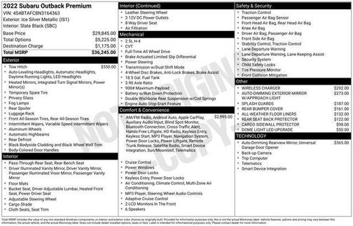 2022 Subaru Outback Premium