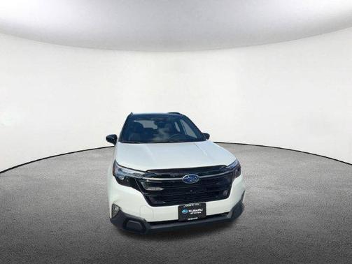 White Pearl/Black Silica 2026 Subaru Forester Hybrid Touring