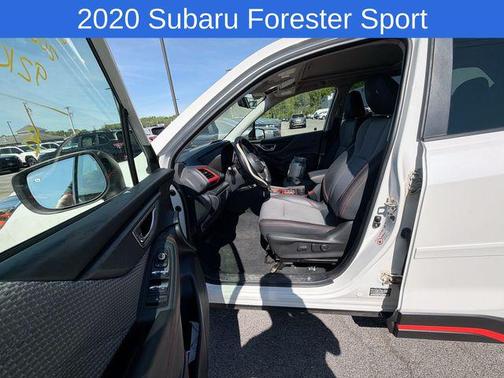 Crystal White Pearl 2020 Subaru Forester Sport