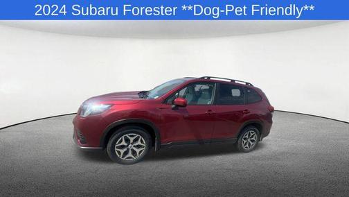 Crimson Red Pearl 2024 Subaru Forester Premium