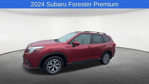 Crimson Red Pearl 2024 Subaru Forester Premium