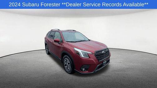Crimson Red Pearl 2024 Subaru Forester Premium