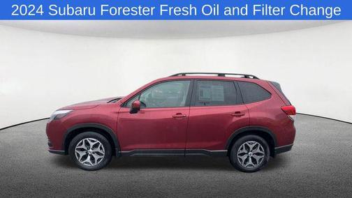 Crimson Red Pearl 2024 Subaru Forester Premium