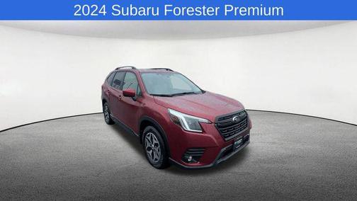 Crimson Red Pearl 2024 Subaru Forester Premium