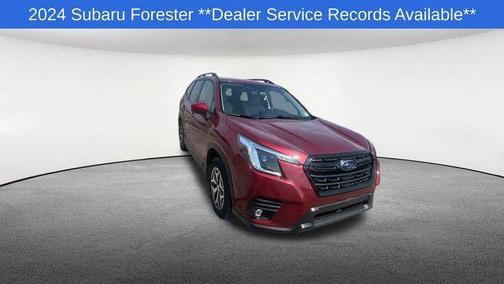 Crimson Red Pearl 2024 Subaru Forester Premium