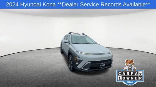 Cyber Gray Metallic 2024 Hyundai KONA SEL