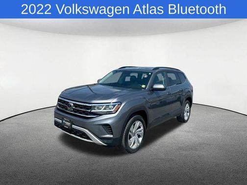 Platinum Gray Metallic 2022 Volkswagen Atlas 2.0T SE w/Technology 4MOTION